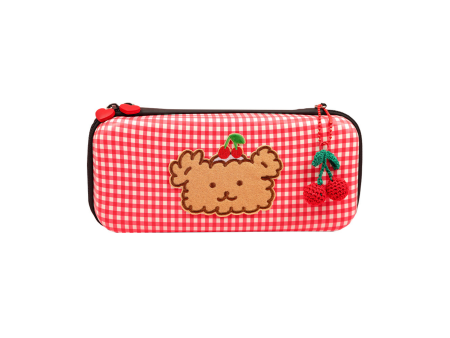 Bear Red Gingham Pouch - Switch For Cheap