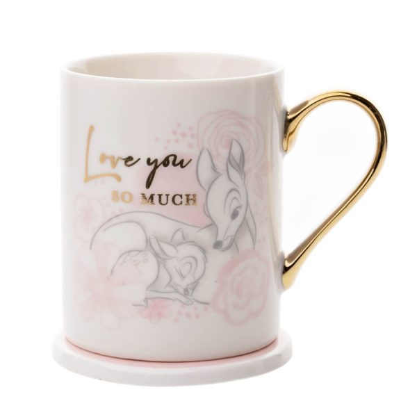 Bambi Mug and Coaster - Love You So Much Hot on Sale