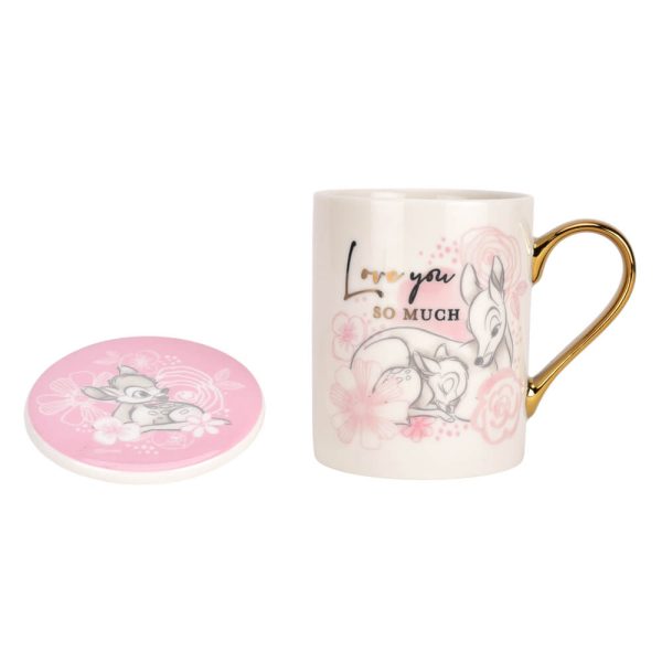 Bambi Mug and Coaster - Love You So Much Hot on Sale