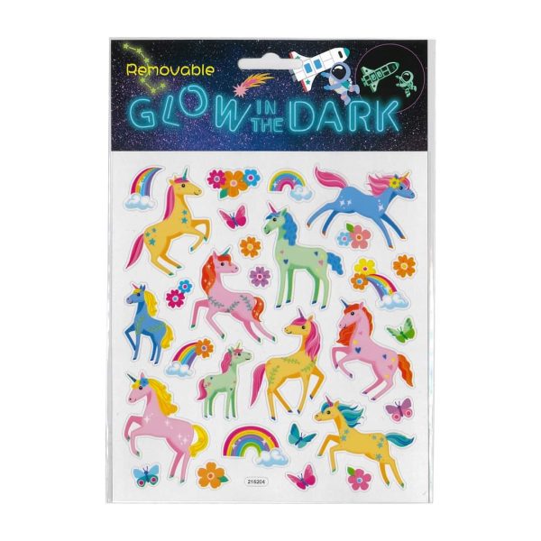 Glow In The Dark Unicorn Stickers Online Hot Sale