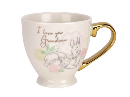 Bambi Teacup - I Love You Grandma For Sale