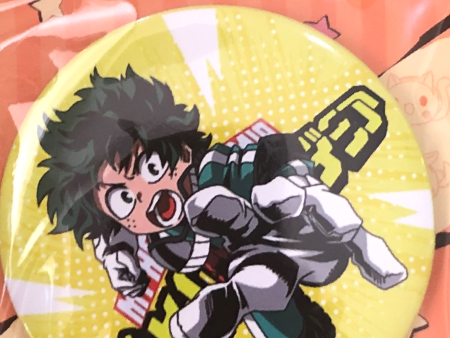 Anime My Hero Academia Izuku Midoriya Badge Supply