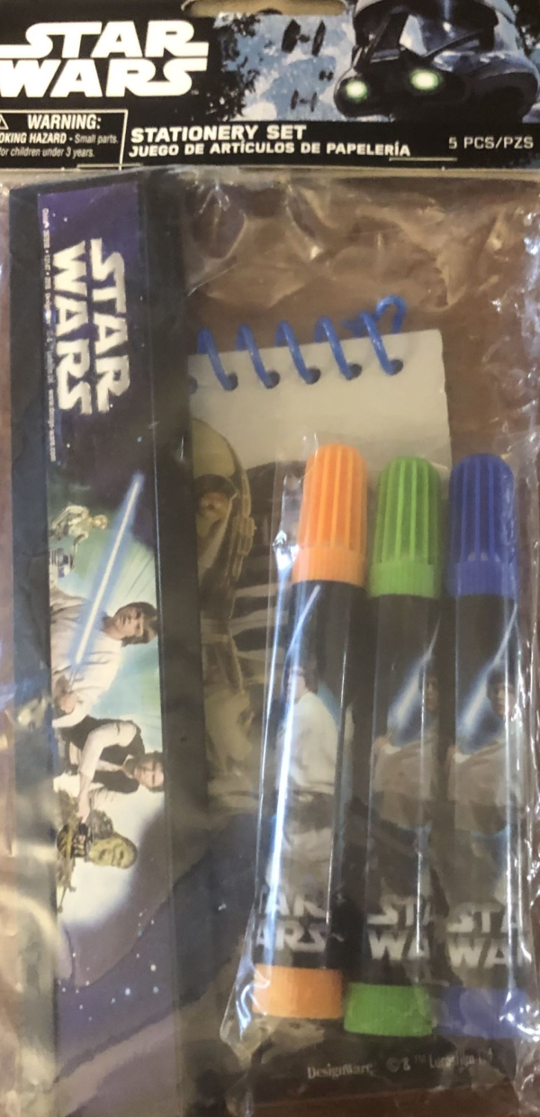 Star Wars Stationery Set on Sale