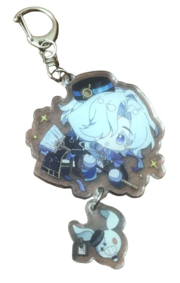 Anime Genshin Impact Character Keyring Sale