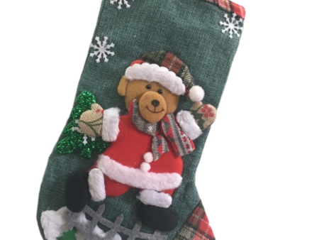 Bear Christmas Stocking For Discount