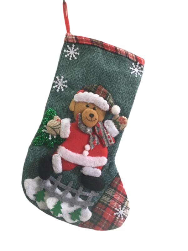 Bear Christmas Stocking For Discount