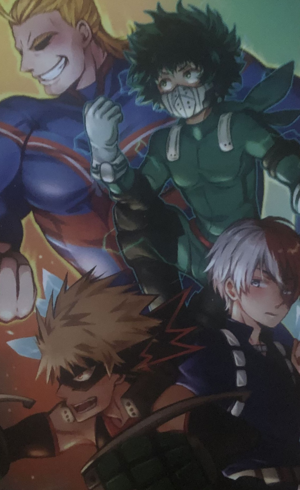 Anime My Hero Academia Postcard Sale