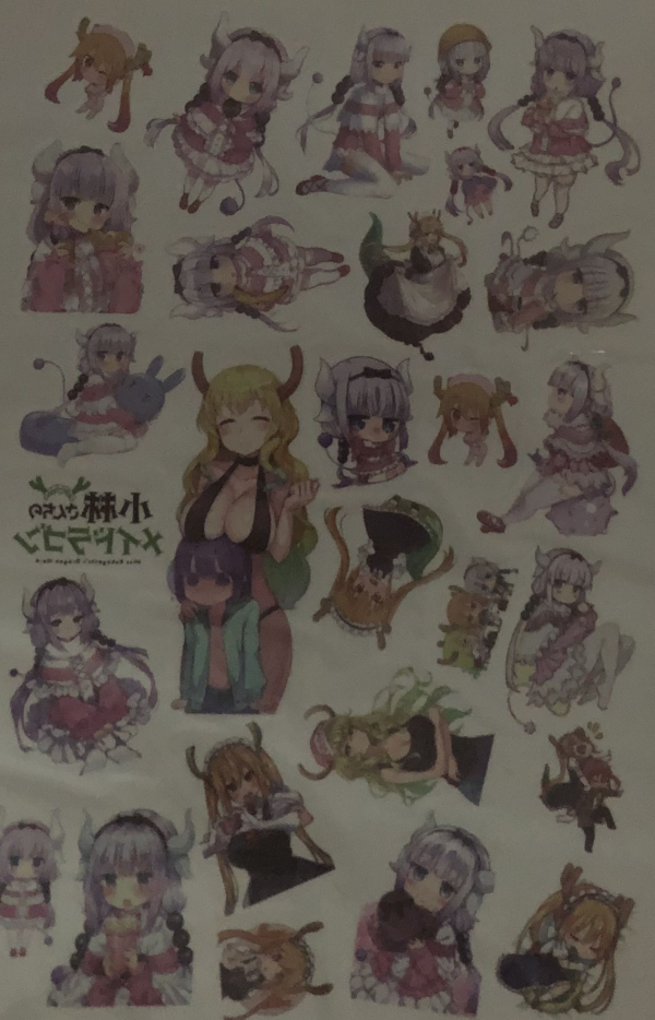 Anime Miss Kobayashi s Dragon Maid Stickers Online now