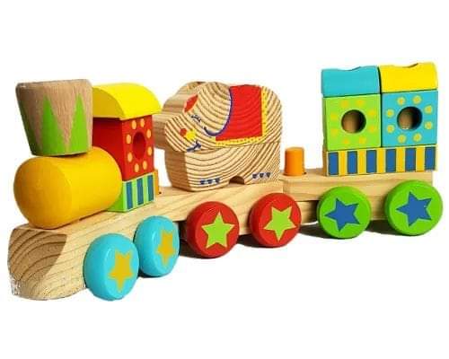 Wooden Circus Train Online now