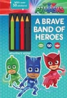 PJ Masks A Brave Band of Heroes colouring in book Hot on Sale