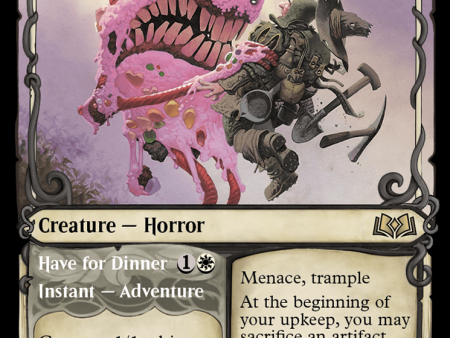 Devouring Sugarmaw    Have for Dinner (WOE-288) - Wilds of Eldraine: (Showcase) [Rare] For Sale