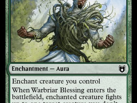 Warbriar Blessing (WOC-137) - Wilds of Eldraine Commander [Common] Online Hot Sale