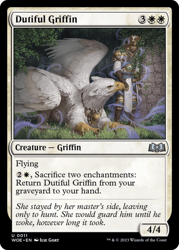 Dutiful Griffin (WOE-011) - Wilds of Eldraine [Uncommon] Supply