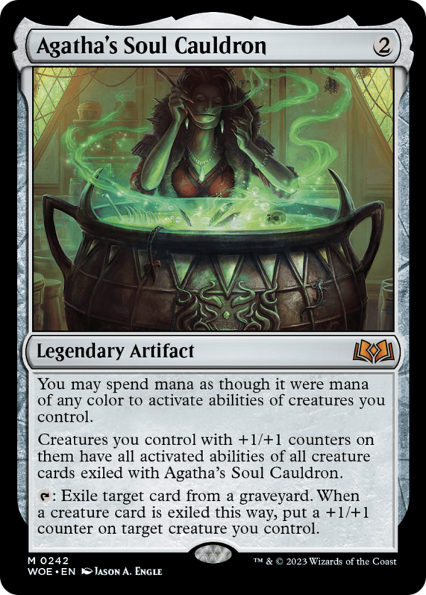 Agatha s Soul Cauldron (WOE-242) - Wilds of Eldraine [Mythic] Supply