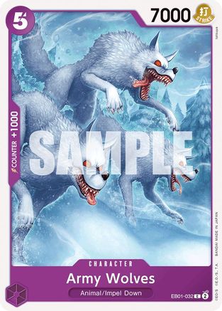 Army Wolves (EB01-032) - Extra Booster: Memorial Collection  [Common] Cheap