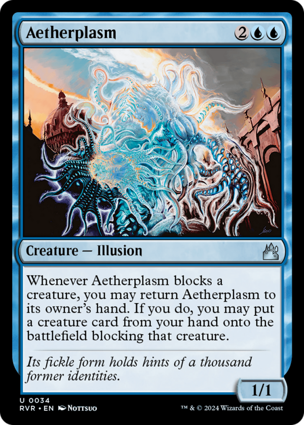 Aetherplasm (RVR-034) - Ravnica Remastered [Uncommon] For Discount