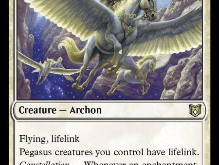 Archon of Sun s Grace (WOC-061) - Wilds of Eldraine Commander [Rare] For Sale