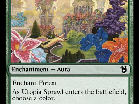 Utopia Sprawl (WOC-135) - Wilds of Eldraine Commander [Common] For Sale