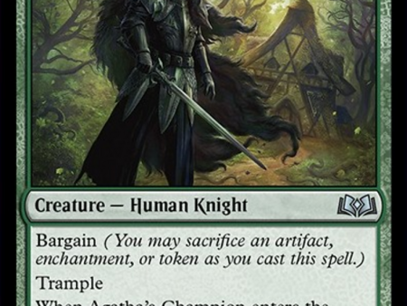 Agatha s Champion (WOE-160) - Wilds of Eldraine [Uncommon] Discount