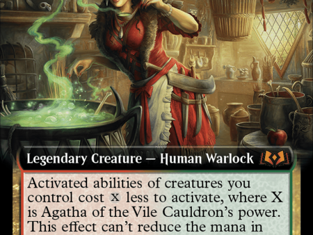 Agatha of the Vile Cauldron (WOE-360) - Wilds of Eldraine: (Extended Art) [Mythic] For Cheap