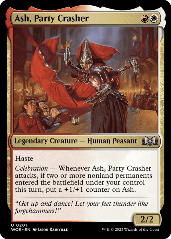 Ash, Party Crasher (WOE-201) - Wilds of Eldraine [Uncommon] Fashion