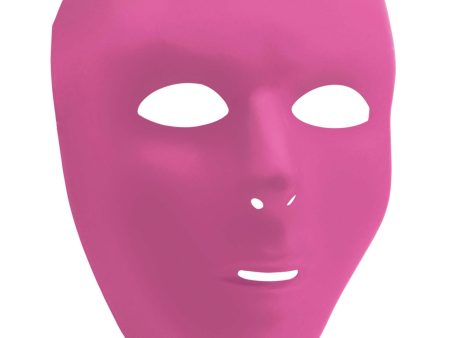 Adult Pink Full Face Mask Fashion