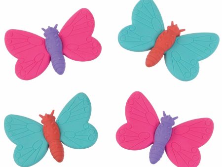 Butterfly Eraser Favors 12pcs Supply