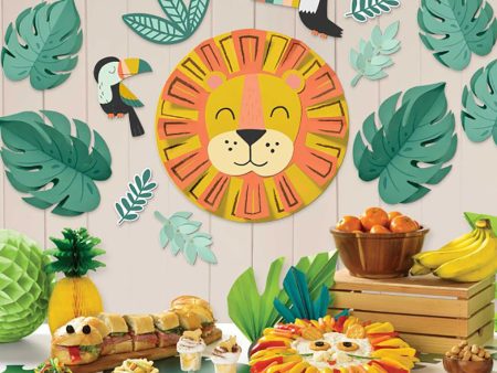 Get Wild Birthday Wall Decorating Kit Supply