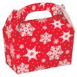 Snowflake Large Gable Boxes 5pcs For Sale