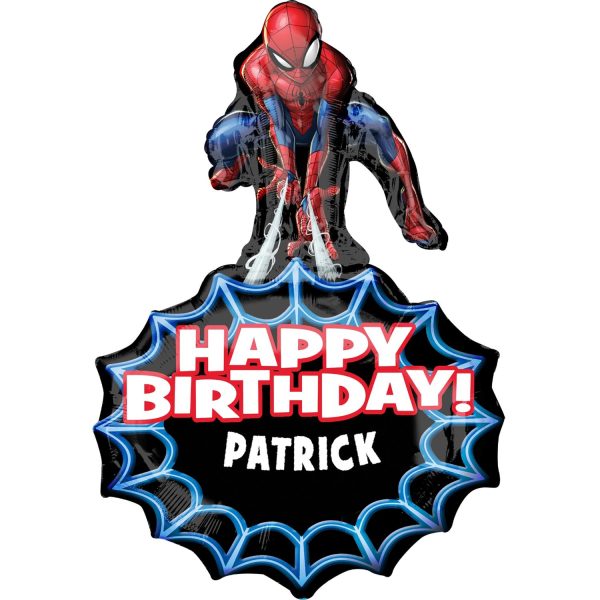 Spider-Man Personalized SuperShape Balloon 58x86cm Online Hot Sale