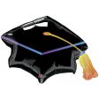 Black Cap Graduation Mini Shape Balloon Sale