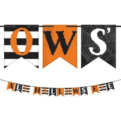 All Hallows Eve Halloween Letter Banner Online Hot Sale