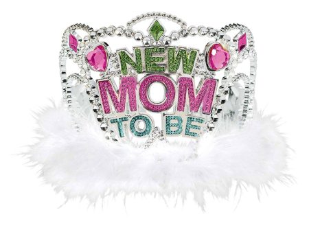 Baby Shower Marabou with Tiara Online now