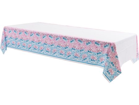 Baby Shower - Girl Or Boy? Plastic Tablecover Sale