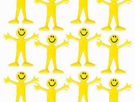 Smiley Bendable Value Pack Favors, 12pcs Discount