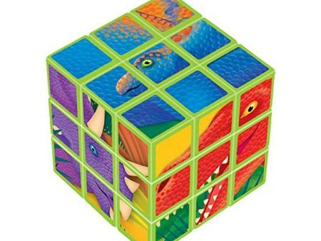 Dinosaur Puzzle Cube Favors 6pcs Discount