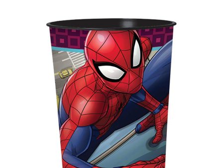 Spider-Man Webbed Plastic Favor Cup 16oz Sale