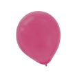 Magenta Latex Balloons 12in, 15pcs For Cheap