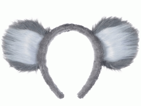 Koala Furry Ears Headband Discount