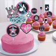 Internet Famous Cake Topper Kit Paper, 12pcs Online Sale