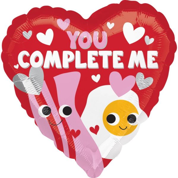 You Complete Me Foil Balloon 45cm Online