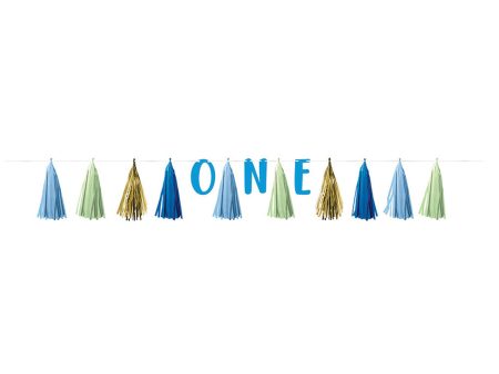 1st Birthday Boy Tassel Garland Sale