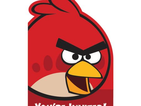 Angry Birds Invitations 8pcs For Discount