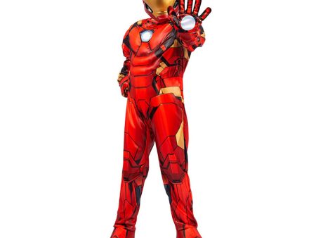 Child Iron Man Deluxe Costume For Cheap