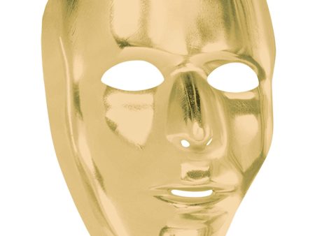 Adult Gold Full Face Mask For Discount