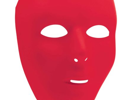 Adult Mask Full Face Red Online Sale