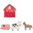 Barnyard Birthday Candle Set Supply