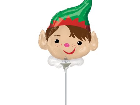 Adorable Elf Mini Shape Foil Balloon on Sale