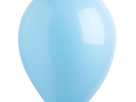 Pastel Blue Standard Latex Balloons 11in, 50pcs on Sale