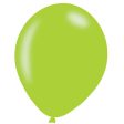 Metallic Lime Green Latex Balloons 50pcs Sale